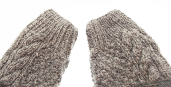 ヒマラヤンクライマーズハンドニット HIMALAYAN CLIMBER'S HANDKNIT 手編みショールZIPカーディガン HCK-F5  セーター グレー Lサイズ 103MT-3279