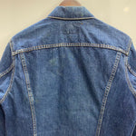 【曜日割引対象外】 リーバイス Levi's 70's 70505 BIG E ケアタグ 濃紺 USA製 デニム ジャケット ブルー 40サイズ 201MT-4718 VB
