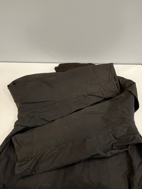 バブアー BARBOUR 90's 90年代 BUCKHOUSE バックハウス ダブルネーム STOCKMAN COAT バブアー ストックマン コート ワックス コットン オイルドジャケット  VINTAGE ヴィンテージ XL 44inch ジャケット ネイビー 101MT-5335