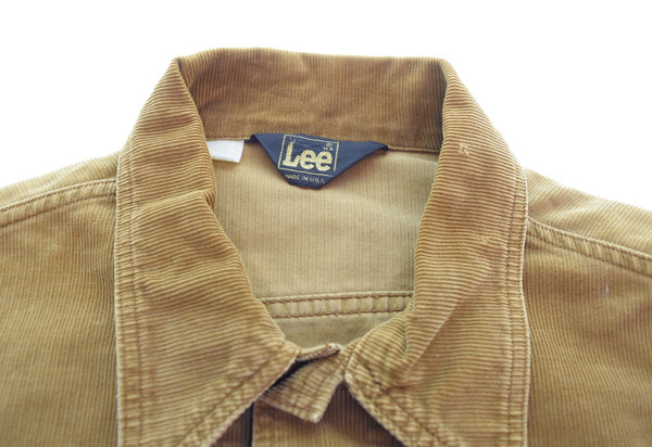 リー Lee 70s70年代 ビンテージ コーデュロイ トラッカー ジャケット ブルゾン ジャケット ブラウン 103MT-3276