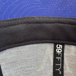 【中古】ダブルタップス W)taps  59フィフティ ロー プロフィール  ニューエラ コラボ 59Fifty Low Profile WT-0548  帽子 メンズ帽子 キャップ ブルー 201goods-566