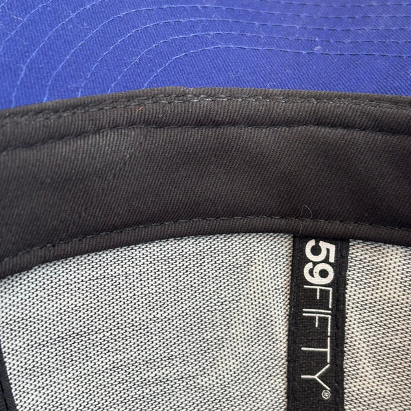 【中古】ダブルタップス W)taps  59フィフティ ロー プロフィール  ニューエラ コラボ 59Fifty Low Profile WT-0548  帽子 メンズ帽子 キャップ ブルー 201goods-566