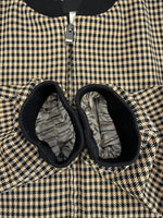 ヒューゴボス HUGO BOSS Mid Season windbreaker ミッドシーズン ウィンドブレーカー 千鳥格子 50497527 UK48 ジャケット ベージュ 101MT-4988