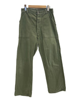 ミリタリー Military ～50s ヴィンテージ Vintage ミリタリーパンツ ベイカーパンツ 13スターボタン ドーナツボタン ボトムスその他 カーキ 101MB-689