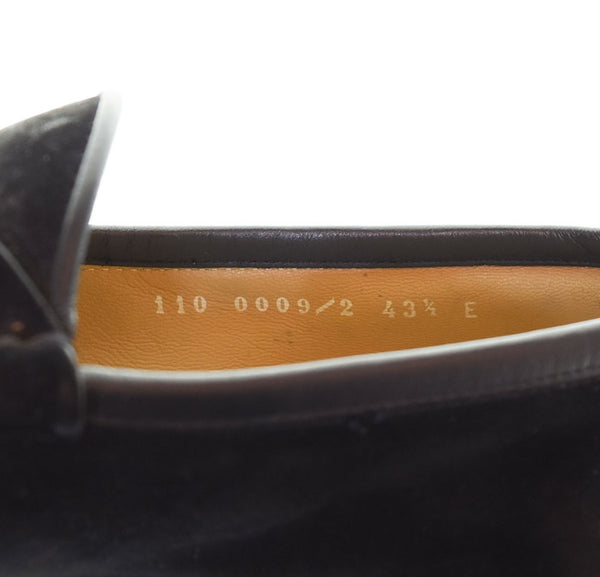 グッチ GUCCI SPORT SUEDE NERO スウェード ネロ ホースビット ローファー  110 0009 メンズ靴 ローファー ブラック 43 1/2 103S-1134