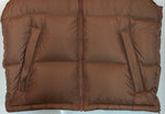 ザノースフェイス THE NORTH FACE NUPTSE DOWN VEST ヌプシ ダウン ベスト ジップアップ ツートン アウトドア アウター 茶 ND92232 ベスト ロゴ ブラウン Mサイズ 104MT-2166