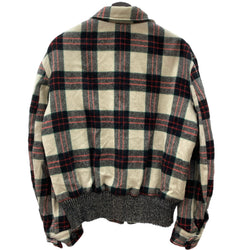 エルエルビーン L.L.Bean 30's~ Vintage Wool Jacket CROWN バネクラウン 片ツメ ジップ ヴィンテージ 黒タグ サイズ 40 ジャケット チェック マルチカラー 104MT-918