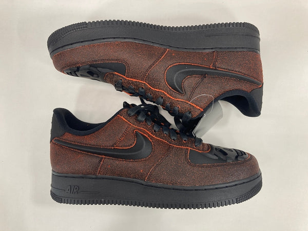 ナイキ NIKE AIR FORCE 1 RETRO HWN QS BLACK-CRIMSON エアフォース 1 レトロ AF1 ブラッククリムゾン スカル ドクロ HV2016-001 メンズ靴 スニーカー ブラック 28cm 101sh-1905