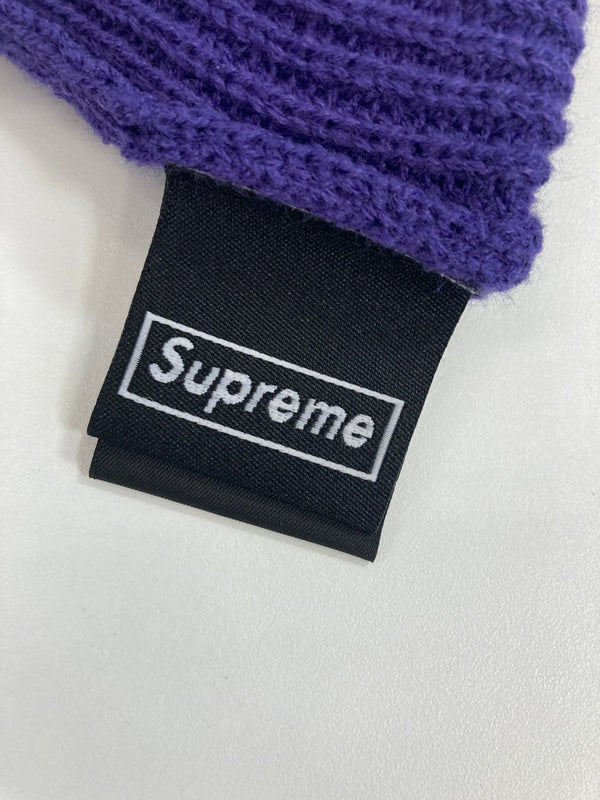 シュプリーム SUPREME NEW ERA BOX LOGO BALACLAVA ニューエラ ボックスロゴ バラクラバ ニット帽 目出し帽 帽子 メンズ帽子 ニット帽 パープル 101hat-109