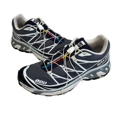 サロモン SALOMON XT-6 Grisaille Blue Nights Quarry グリザイユ ブルーナイツ クォーリー 478640 メンズ靴 スニーカー グレー 26cm 101sh-2378