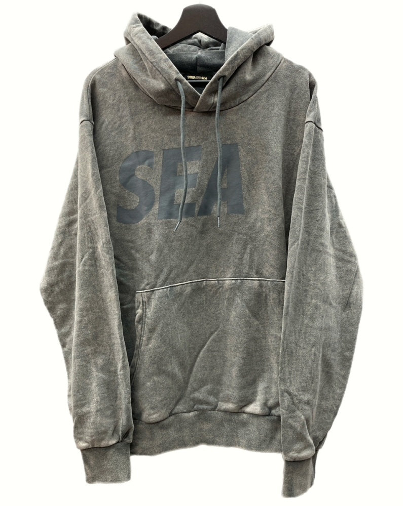 ウィンダンシー WIND AND SEA SEA SULFER HOODIE シー サルファー フーディー プルオーバー パーカー プリント  チャコール 灰色 WDS-O-SIG-24-Q1-CS-01 パーカ ロゴ グレー Lサイズ 104MT-582 | 古着通販のドンドンサガール