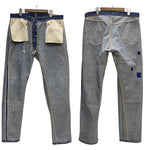 【曜日割引対象外】 リーバイス Levi's 60's 70's 501 BIG E W36 ボタン裏2 足長R デニム ブルー 201MB-1104 VB