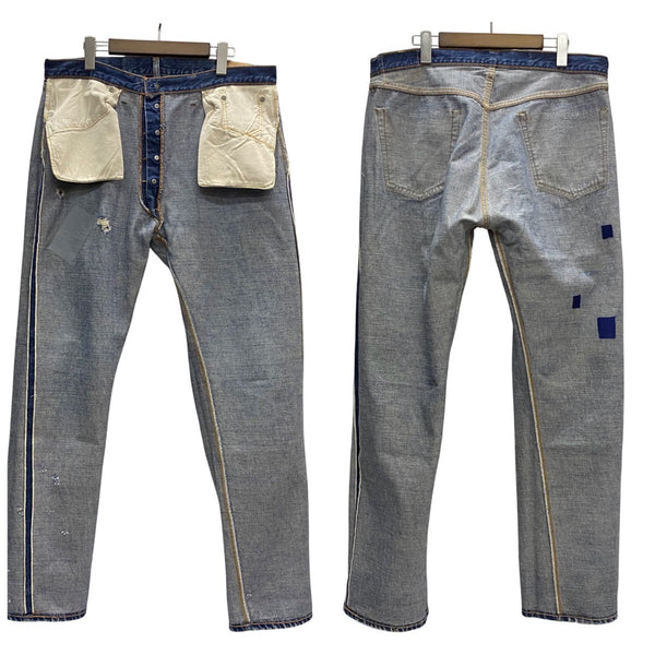 【曜日割引対象外】 リーバイス Levi's 60's 70's 501 BIG E W36 ボタン裏2 足長R デニム ブルー 201MB-1104 VB