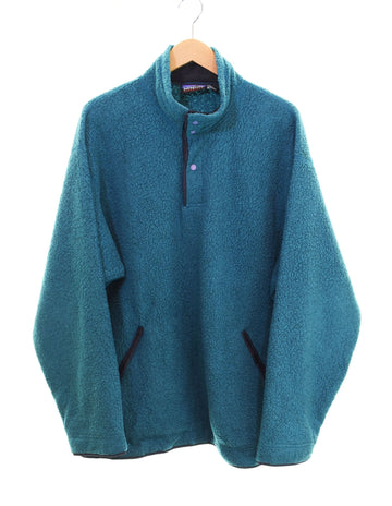 パタゴニア PATAGONIA 90's SYNCHILLA シンチラ スナップT ハーフ スナップ T フリース プルオーバー 90年代 90s  25023 ジャケット グリーン Lサイズ 103MT-2237