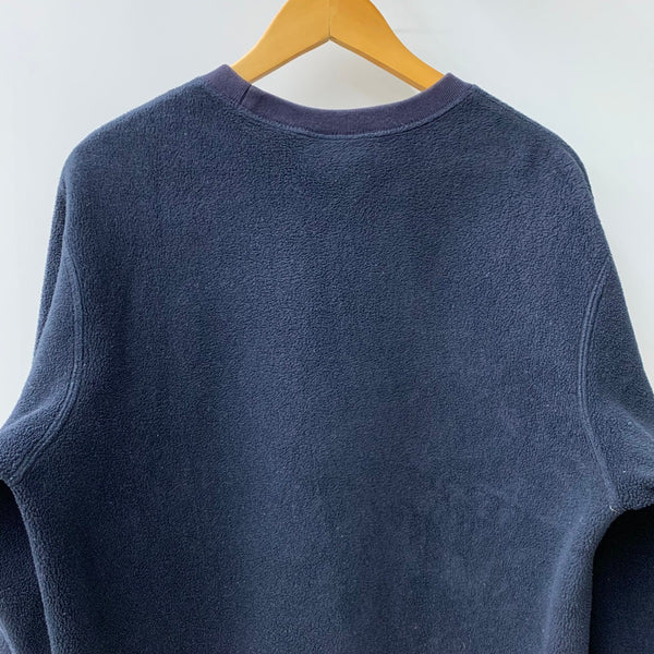 シュプリーム SUPREME Polartec Small Box Crewneck スウェット ネイビー Mサイズ 201MT-4764