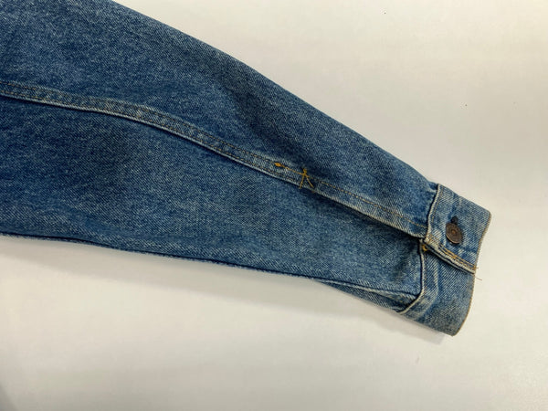 リーバイス Levi's 90's 90年代 70506-0217 デニムジャケット Gジャン トラッカー ボタン裏527刻印 Vintage ヴィンテージ MADE IN USA アメリカ製 38 ジャケット ブルー Mサイズ 101MT-4193