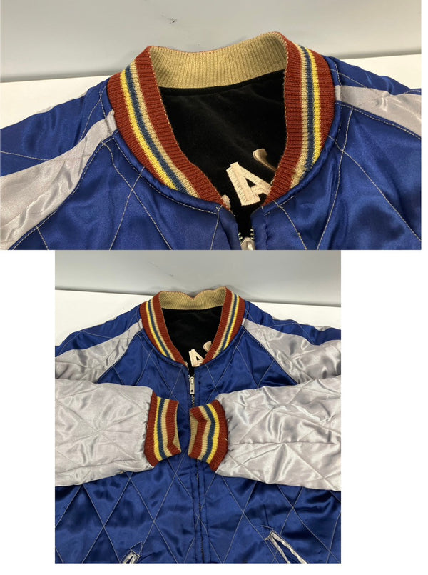 テーラー東洋 TAILOR TOYO 東洋エンタープライズ ALASKA 別珍 アラスカ スカジャン スーベニアジャケット 犬ぞり トナカイ ベロア リバーシブル TT10496 ジャケット ブラック Mサイズ 101MT-5113