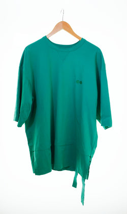 ソンジオ SONGZIO 刺繍 半袖Tシャツ 緑 50 Tシャツ 刺繍 グリーン 103MT-400
