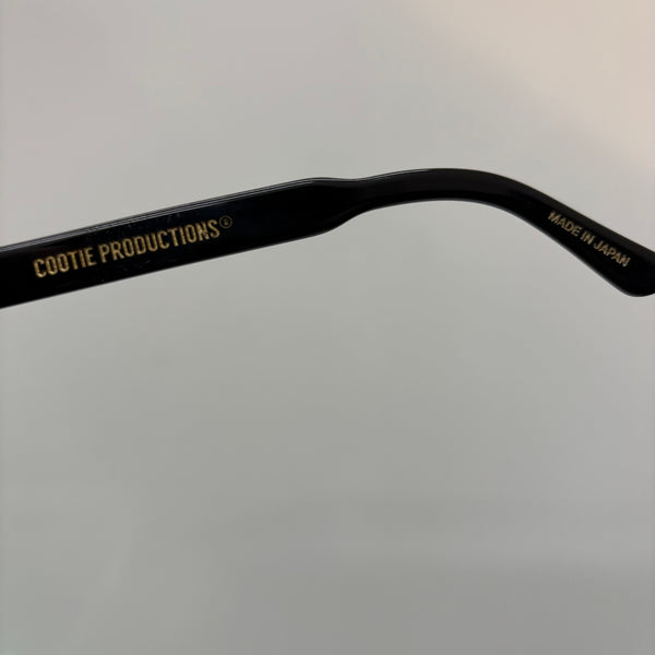 【中古】クーティープロダクションズ COOTIE PRODUCTIONS 眼鏡・サングラス ブラック 201goods-549