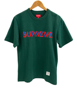 シュプリーム SUPREME Shatter Tee　シャッターTシャツ 半袖カットソー ロゴT Tシャツ グリーン Sサイズ 101MT-4143