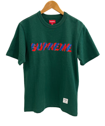 シュプリーム SUPREME Shatter Tee　シャッターTシャツ 半袖カットソー ロゴT Tシャツ グリーン Sサイズ 101MT-4143