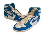 ジョーダン JORDAN NIKE AIR JORDAN 1 RETRO HIGH UNC ナイキ エアジョーダン1 レトロ ハイ 青 ハイカット 555088-117 メンズ靴 スニーカー ブルー 28cm 101sh-2301
