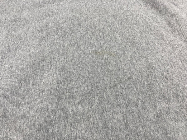 アベイシングエイプ A BATHING APE ベイプ BAPE 初期 90s トレーナー リバースウィーブ スワロフスキー ラインストーン クルーネック Y2K ロゴ 日本製 GRAY 灰色 スウェット プリント グレー XLサイズ 104MT-1821