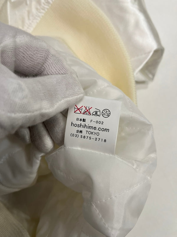 ほしひめ Hoshihime 星姫 スカジャン 龍刺繍 スカジャン サテン 白 F-002 ジャケット ホワイト フリーサイズ 101MT-5384