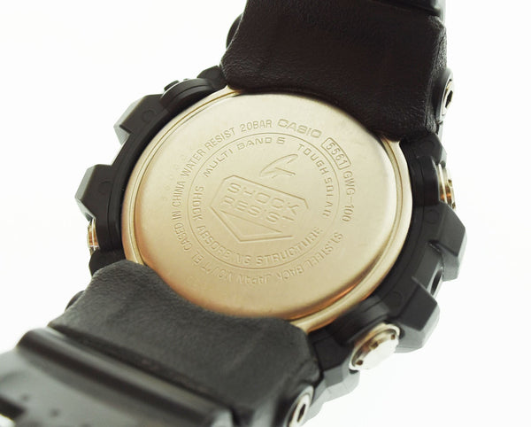 ジーショック G-SHOCK CASIO MUDMASTER マッドマスター  エントリーモデル 電波ソーラー メンズ腕時計ブラック 103T-49