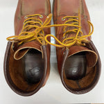 【曜日割引対象外】 レッドウィング RED WING 6 INCH BOOT IRISH SETTER USA製 8131 メンズ靴 ブーツ ワーク ブラウン 27cmサイズ 201-shoes1473 VB