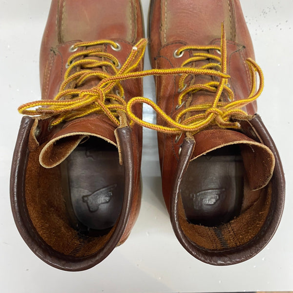【曜日割引対象外】 レッドウィング RED WING 6 INCH BOOT IRISH SETTER USA製 8131 メンズ靴 ブーツ ワーク ブラウン 27cmサイズ 201-shoes1473 VB