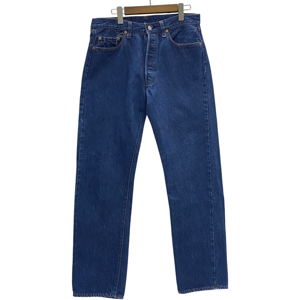 【曜日割引対象外】 リーバイス Levi's 80's 501 赤耳 赤タブ無し 濃紺 USA製 デニム ブルー W34 L34サイズ 201MB-1159 VB