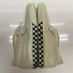 【曜日割引対象外】 ヴァンズ VANS 90's チャッカブーツ ホワイトスエード チェッカー USA製 メンズ靴 スニーカー ホワイト 26cmサイズ 201-shoes1437 VB