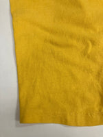 ラッセルアスレチック RUSSELL ATHLETIC 70's 70年代 金タグ後期 LIFEGUARD 染み込みプリント シングルステッチ VINTAGE ヴィンテージ MADE IN USA アメリカ製 Tシャツ イエロー Mサイズ 101MT-4648