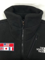ザノースフェイス THE NORTH FACE Trans Antarctica Fleece Jacket トランス アンタークティカ フリース ジャケット ジップアップ アウトドア 黒 NA72235 ジャケット ロゴ ブラック Mサイズ 104MT-1413