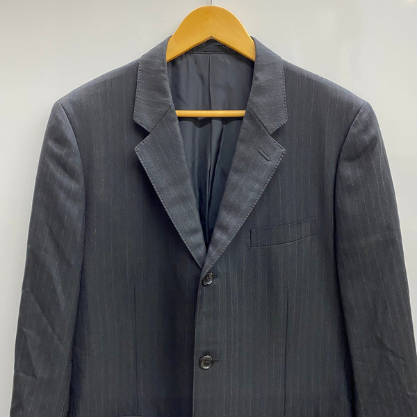 コムデギャルソンオムドゥ COMME des GARCONS HOMME DEUX 3B テーラードジャケット ストライプ DR-J015 ジャケット ブラック Lサイズ 201MT-3903