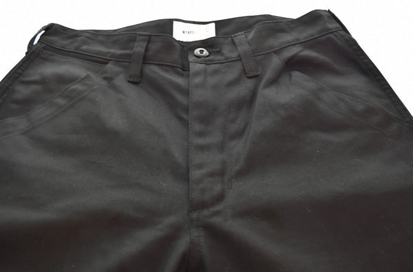 ダブルタップス WTAPS 22AW ベーカートラウザーズ コットンサージ パンツ 22WVDT-PTM01 ボトムスその他 ブラック 2 103MB-613