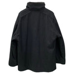 ジョルジオアルマーニ GIORGIO ARMANI フード付き フルジップコート ジャケット ブラック 201MT-4349