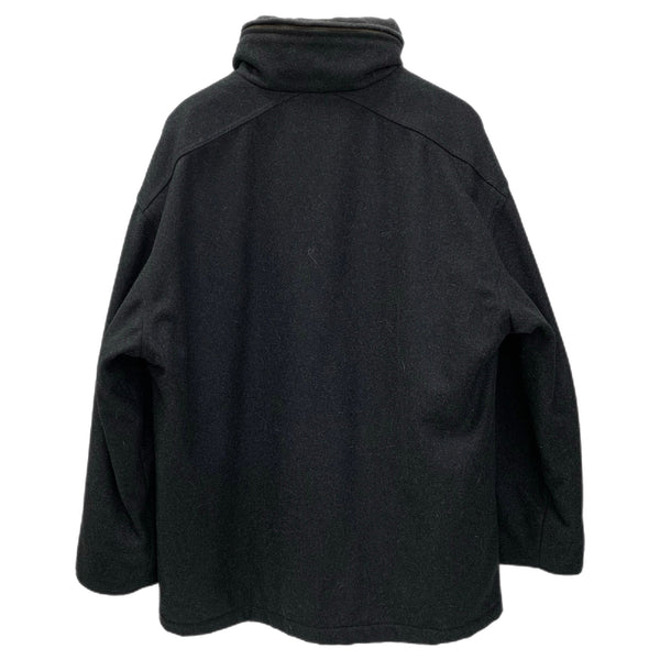 ジョルジオアルマーニ GIORGIO ARMANI フード付き フルジップコート ジャケット ブラック 201MT-4349