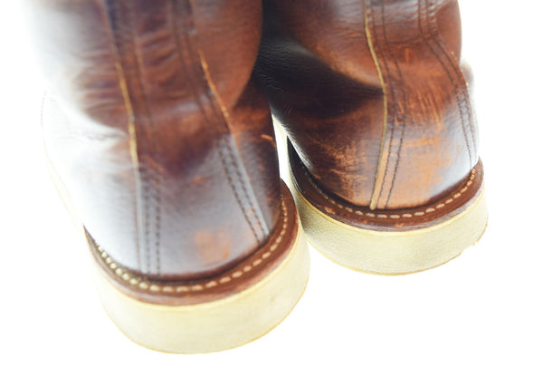 レッドウィング RED WING  CLASSIC CHUKKA レザー クラシックチャッカ ブーツ 茶 3141 メンズ靴 ブーツ チャッカ ブラウン 8 1/2 26.5cm 103S-792