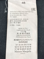 メゾンマルジェラ Maison Margiela カレンダーロゴ テーピング プリント Tシャツ オーバーサイズ 黒 S50GC0568 size 48 Tシャツ プリント ブラック 104MT-1561
