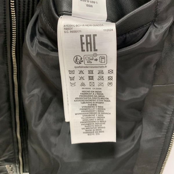 ディーゼル DIESEL L-BOY-R-NEW JACKET A15334 ジャケット ブラック Mサイズ 201MT-4690