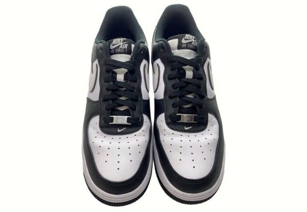 ナイキ NIKE 23年製 AIR FORCE 1 '07 エア フォース ローカット シューズ 白 黒 DV0788-001 メンズ靴 スニーカー ブラック 28cm 104-shoes418