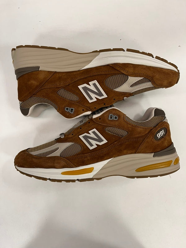 ニューバランス new balance Made in UK 991v2 Iconic Influences キャラメルカフェ スウェード 茶 U991GB2 メンズ靴 スニーカー ブラウン US9 101sh-2293