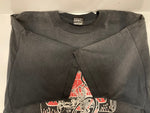 ヴィンテージ vintage US古着 HARLEY 袖シングル  黒 XXL Tシャツ ブラック 3Lサイズ 101MT-3175