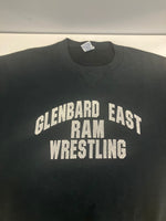 ラッセルアスレチック RUSSELL ATHLETIC 90's 90s 90年代 3段プリント WRESTLING レスリング アメリカ製 MADE IN USA US古着 Vintage ヴィンテージ スウェット ブラック Lサイズ 101MT-3639