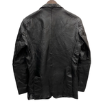 【曜日割引対象外】 ワイツーレザー Y'2 LEATHER AMPLIFIER ホースレザー テーラードジャケット ジャケット ブラック 36サイズ 201MT-4538 VB