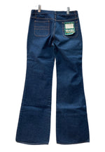 ビッグベル BIG BELL デッドストック フレア ベルボトム 国産 デニムパンツ ジーンズ ジーパン オールド ヴィンテージ 濃紺 無地 デニム ネイビー サイズ 34 104MB-251