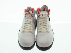 ナイキ NIKE Air Jordan 5 Retro Fire Red エアジョーダン5 レトロ ファイヤーレッド スニーカー  DA1911-102 メンズ靴 スニーカー ホワイト 27.5cm 103S-914