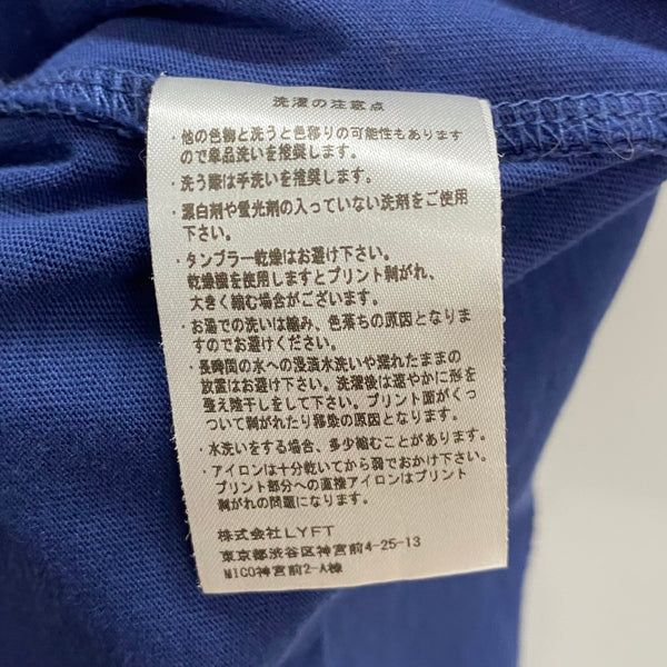 リフト LYFT WIND AND SEA コラボ Tシャツ ネイビー XLサイズ 201MT-4060